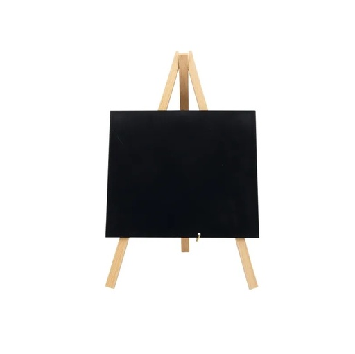 Mini tavlestafeli m/ kridtmarker, træ, 15x12,8cm, Securit, flere farver, (1 stk.)