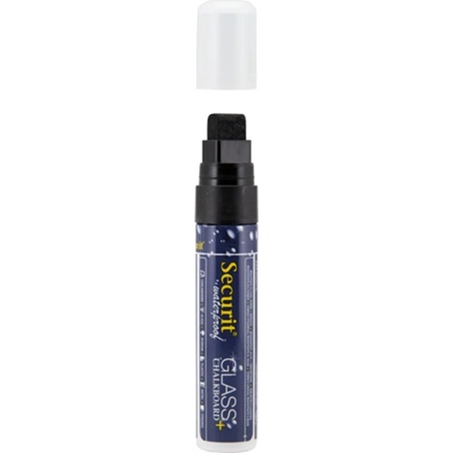Vandfast kridtmarker med blokspids, 7-15mm, Securit Original, flydende kridt, flere farver, (1 stk.)