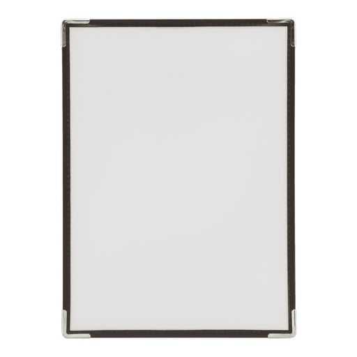 [41755] Menuholder, Securit® CRYSTAL DOUBLE, til 2 x A4 sider, PP, klar, (3 stk.)
