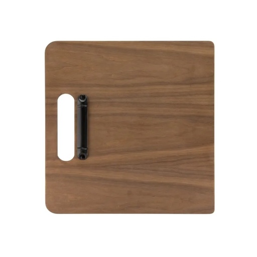 [41763] Menuholder med ringmekanisme, Securit® WALNUT, A4, lakeret valnøddetræ, (1 stk.)