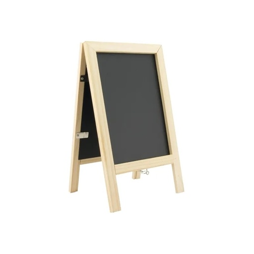 [41781] Kridtskilt inkl. kridttusch, Securit® TRUEWICH, 25x15,5x2 cm, fyrretræ/PP, natur, (1 stk.)