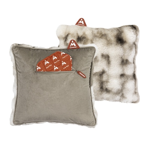 MONTANDOR pude med varmepudelomme, 45x45x12cm, stof, flere farver, Montandor, (1 stk.)