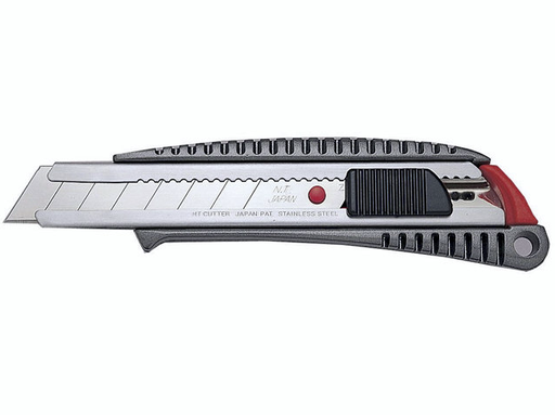 [42055] Hobbykniv, NT Cutter L-500GR, ALU med Grip & Auto-Lock, 18mm (1 stk.)