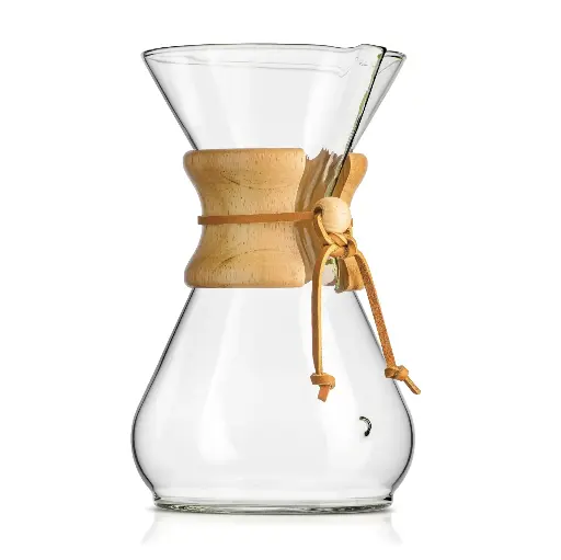[42136] Pour over kaffebrygger, 8 kopper, CHEMEX CM-8A, (1 stk.)