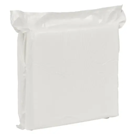[42408] Skumvaskeklud, 19x19cm x 2,8mm, 22 kg/m3, hvid, super soft, engangs, (1200 stk.)