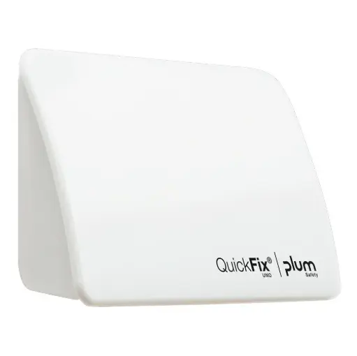 [43407] Tom plasterdispenser, QuickFix UNO, hvid, Plum Safety 5534, (1 stk.)