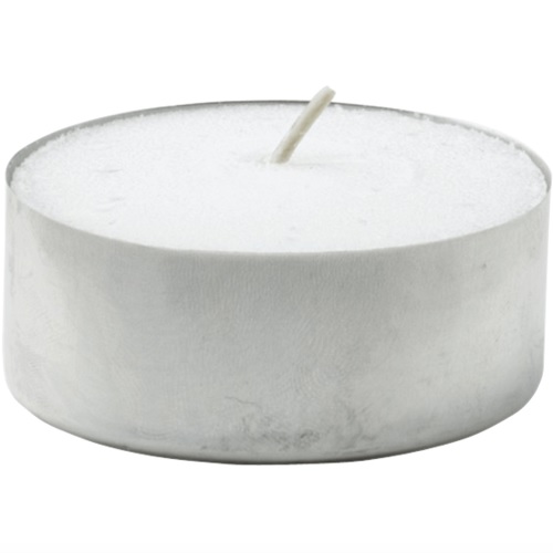 [10140] Fyrfadslys, Ø3,9cm, hvid, 6 timer, 100%, paraffin, (600 stk.)