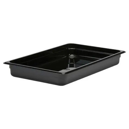 [43495] Plastkantine 1/1GN, 8,5L, Cambro, sort, polycarbonat, (1 stk.)