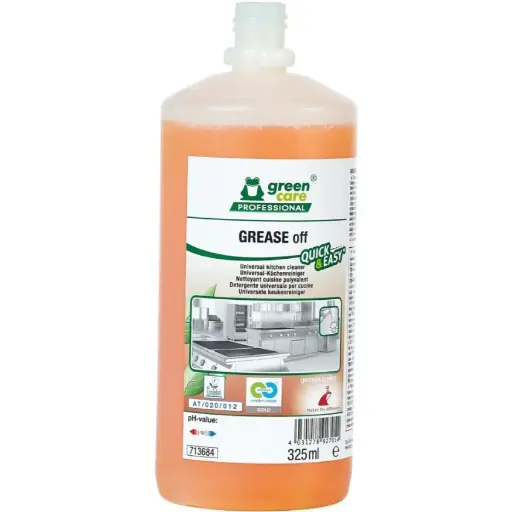 [43634] Køkkenaffedter, Green Care Professional GREASE Off, 325 ml, Quick & Easy, med farve og parfume, (6 stk.)