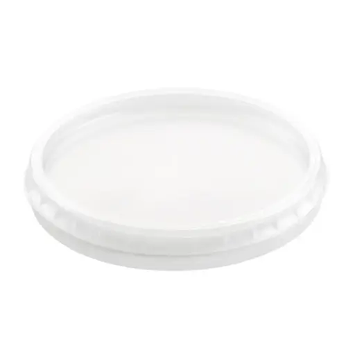 [43713] Låg til Bæger 43712, Delipack, PP, transparent, rund, (1000 stk.)