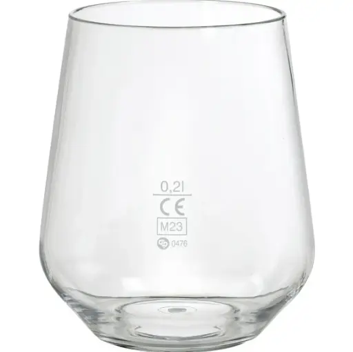 [43714] Drikkeglas, Duni, 6,3x6,3x10cm, 30 cl, klar, tritan-plast, Elegance, flergangs, (6 stk.)