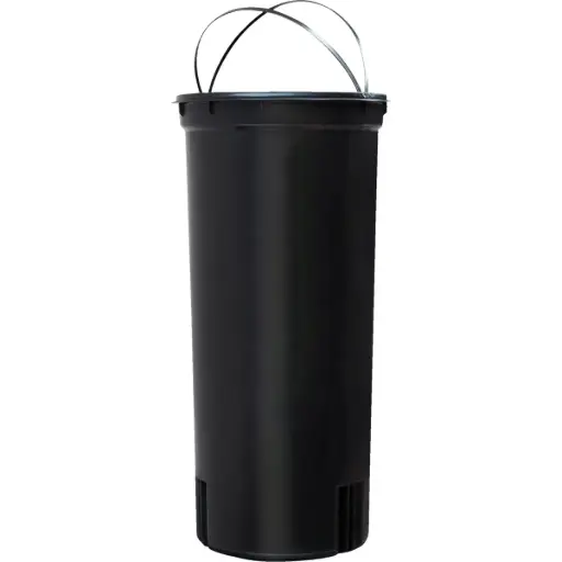 [43715] 30ltr inderspand t/ ECO station & Square 60ltr, sort, PP, (1 stk.)