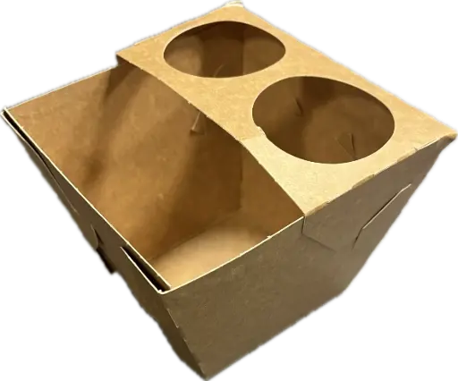 [43760] Churros boks, brun, fold-selv, (150 stk.)