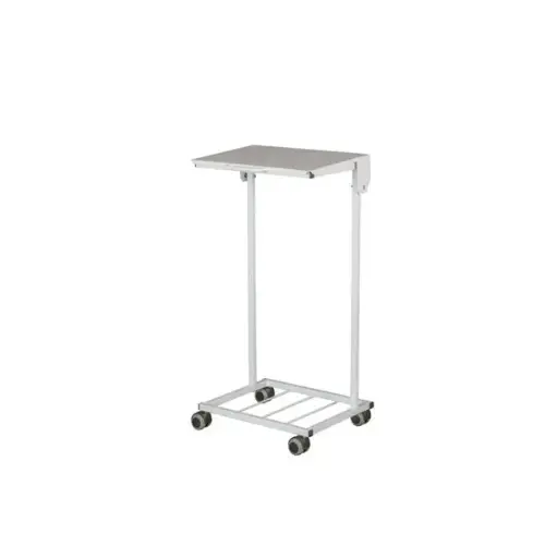 [43995] Affaldsstativ m/ låg, på hjul, 110 ltr, hvid, Tina Trolleys, (1 stk.)
