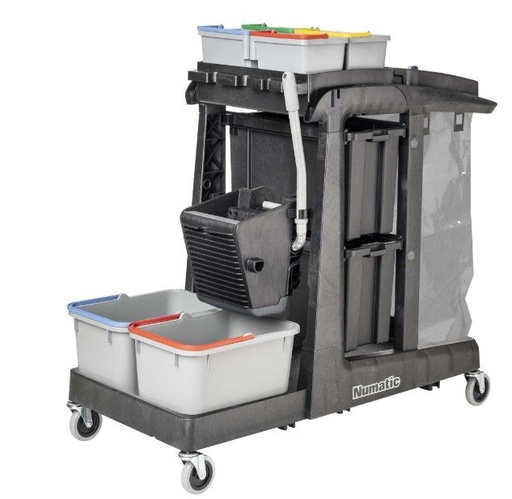 [11306] Rengøringsvogn, Numatic EcoMatic EM 5A, (1 stk.)