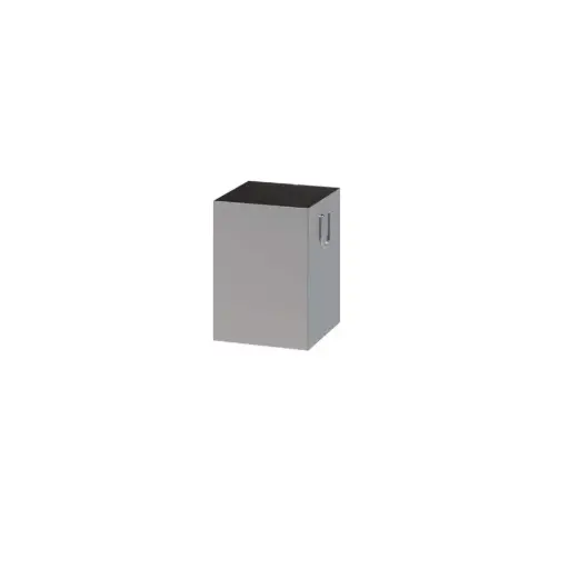 [44095] Stålindsats til Eco Star wall, 25L, 26x26x37cm, (1 stk.)