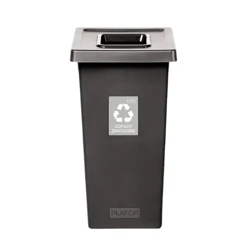 [44106] Style affaldsspand, 75 liter, sort, (1 stk.)