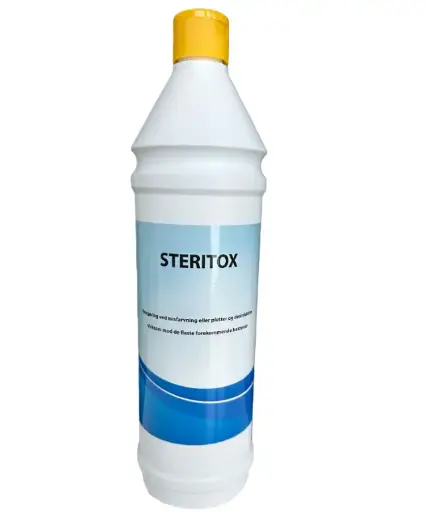[44426] Sterilon, 10%, Fødevaregodkendt desinfektion, 1-Liter (1 flaske)