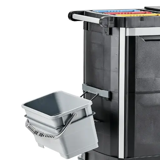 [44810] 22 liter moppespand inkl. skrå metalholder - nederst, t/ NRT 2.0, NMF, (1 stk.)