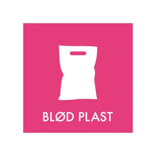 [44841] Affaldspiktogram - blød plast, 15x15cm, NMF, (1 stk.)