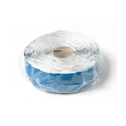 [45620] Detekterbar plasterrulle m/ super stretch, 8cm x 25m, blå, Detectaplast, (1 stk.)