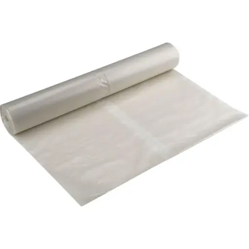 [45821] Containersæk, 180 l, klar, LDPE/genanvendt, 114x150cm, 40my, (12 rl á 10 stk, 120 stk.)