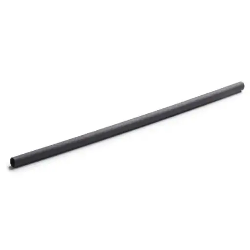 [46468] Flergangs plastsugerør, Ø0,8x23cm, sort, GW fiber, Euro Straws ECO-Line, (4000 stk.)