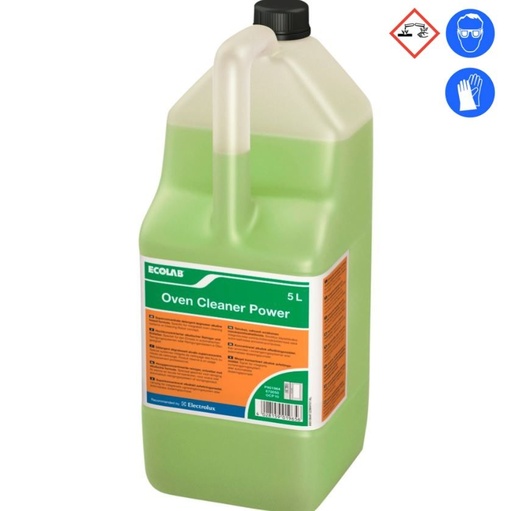 [11512] Ovnrengøring, Ecolab Oven Cleaner Power, 5 l, med farve og parfume, (1 stk.)