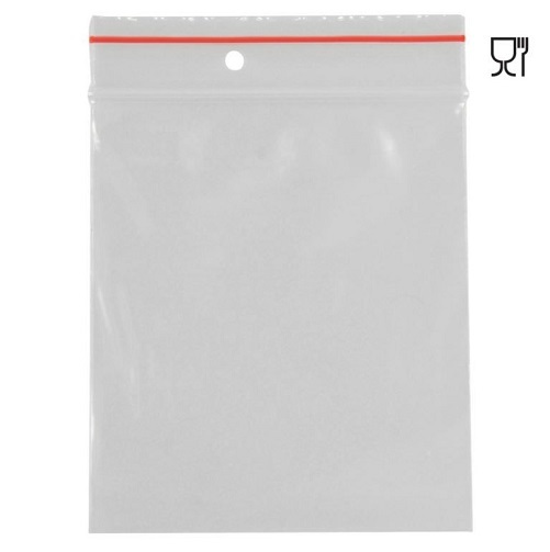[11593] Lynlåspose, klar, LDPE/virgin, 17x23cm, uden skrivefelt, (200 stk.)