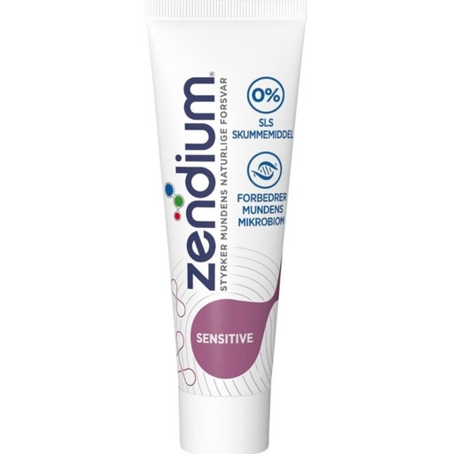 [11597] Tandpasta, Zendium Sensitiv, 15 ml, 1450 ppm, (50 stk.)