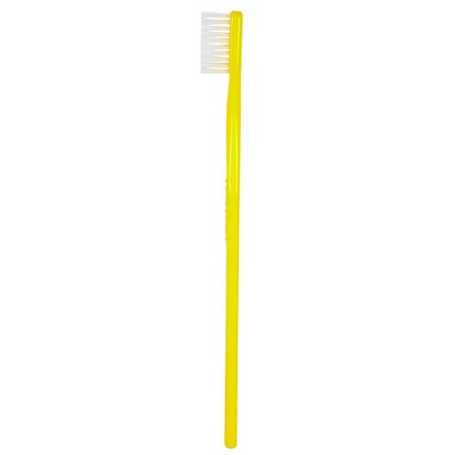 [11592] Tandbørste, gul, uden hylster, (1 stk.)