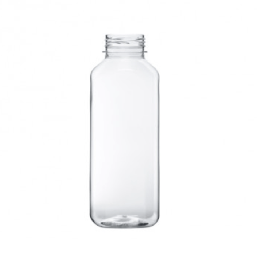 [10316] Flaske, 500ml/38mm/24g, klar, PET, tilhørende 10315, (110 stk.)
