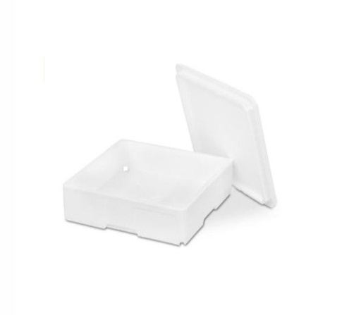 [11774] Termokasse, fiskekasse, hvid, EPS, 5 l, 39,8x39,8x11,5 cm, tilhørende 11785, (skaffevare), (1 stk.)