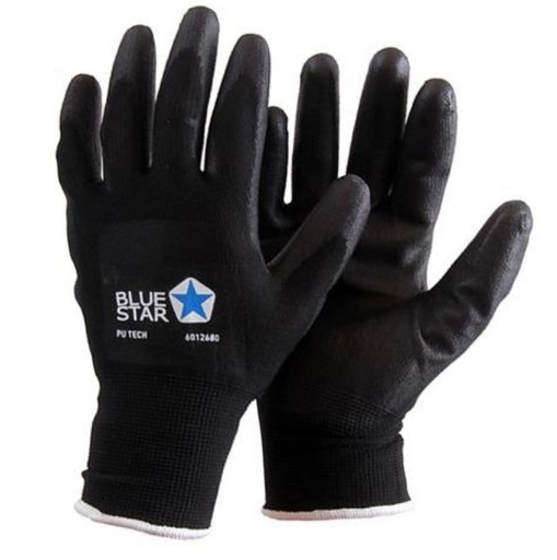 [11809] Montagehandske, Bluestar, PU Tech, (12 par.)