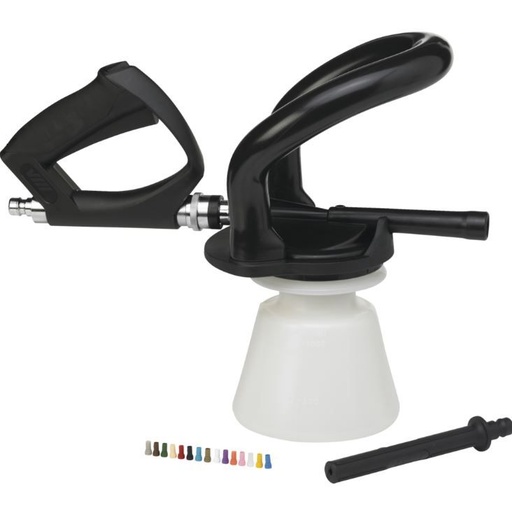 [11813] Skumsprøjte, Nito Ergo, 1,4 l, hvid, inkl. pistol, strålerør og dyser, (1 stk.)