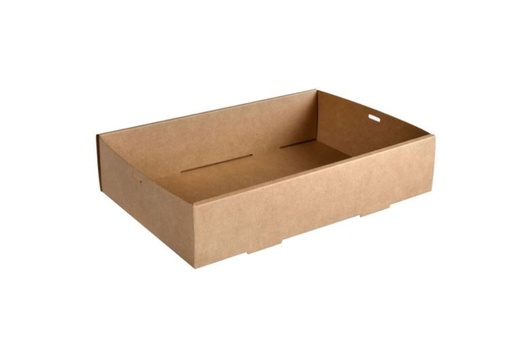 [11885] Bakke, Glance Catering Tray Medium, mellem, 35,9x25,2x8cm, brun, 1-rum, pap, (100 stk.)