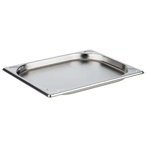 [11917] Kantine, 1/2 GN, 1 liter, 32.5x26.5x2cm, Rustfrit stål, (1 stk.)