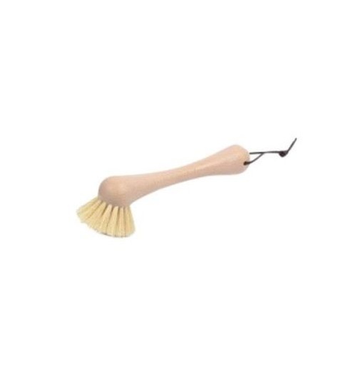 [12067] Opvaskebørste med tampicofibre, (Naturlige plantefibre) og træskaft, (1 stk.)