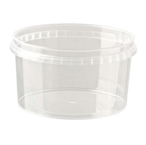 [12088] Plastbæger, 560 ml, Ø12,2 cm, Rund, PP, Klar, tilhørende 12089, (200 stk.)