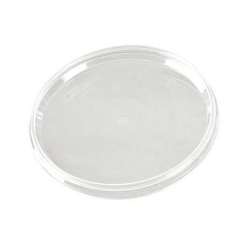 [12089] Låg til plastbæger, Ø12,2 cm, Klar, tilhørende 12088, (200 stk.)