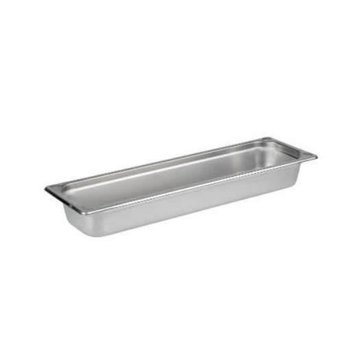 [11946] Kantine, 2/4 GN, 3.6 liter, 53x16x6.5cm, Rustfrit stål, (1 stk.)