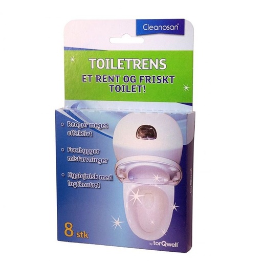 [12096] Toiletrens, Cleanosan, (8 stk.)