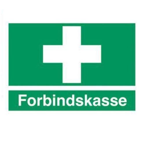[11962] Sikkerhedsskilt, H402, Forbindskasse, 21x29,7 cm, plast, (1 stk.)