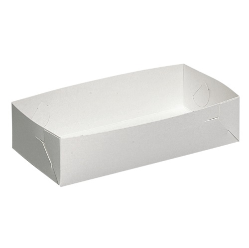[10273] Kageæske, Nr 4, 29x19x5cm, hvid (250 stk.)