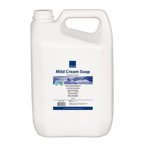 [12160] Mild Cremesæbe, 5000 ml, uden farve og parfume, (1 stk.)