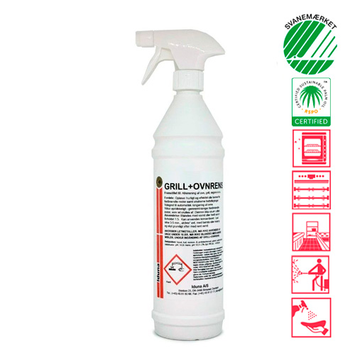 [10220] Ovn- og grillrengøring, Iduna, 1 l, uden farve og parfume, (1 stk.)