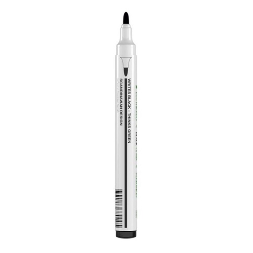 [12390] Marker Penol, sort, 1,5mm, rund, spids, permanent, (10 stk.)