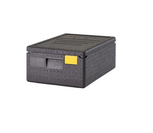 [12434] Termokasse, Cambro, 1/1GN, 60x40x20,7cm, med låg, EPP, Sort, (1 stk.)