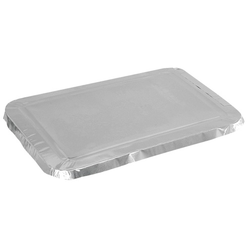[10363] Låg til alubakke, 22,7x17,8cm, aluminium, tilhørende 10361 og 10362, (1000 stk.)