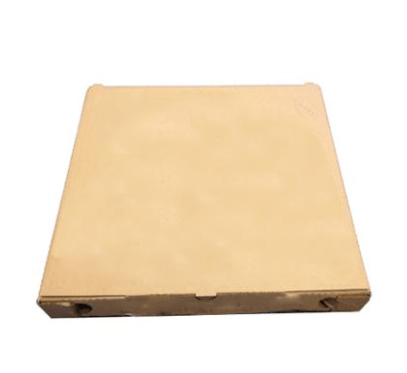 [10352] Pizzaæske, 32x32x3cm, neutral, flourfri, brun, pap, (100 stk.)